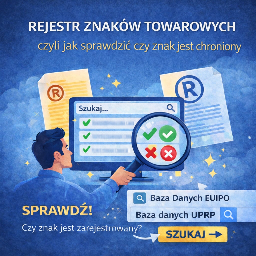 Rejestr znaków towarowych, czyli jak sprawdzić, czy&nbsp;znak jest zastrzeżony?