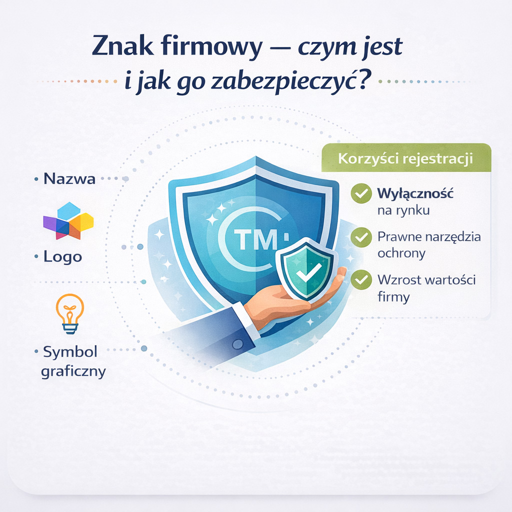 Znak firmowy – czym jest i&nbsp;jak go&nbsp;zabezpieczyć?